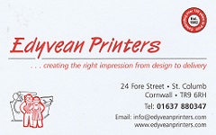 Edyvean Printers