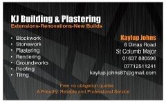 KJ Building & Plastering